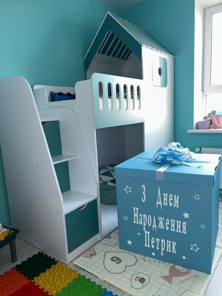 Кровать дом для двоих детей ДКД 53 A 77675 фото