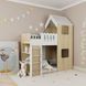 Двухъярусная кровать домик с игровой зоной ДКД 53 49279 фото 1