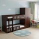 Двухъярусная кровать со шкафом ИНСТ 590 А 32083А фото 5