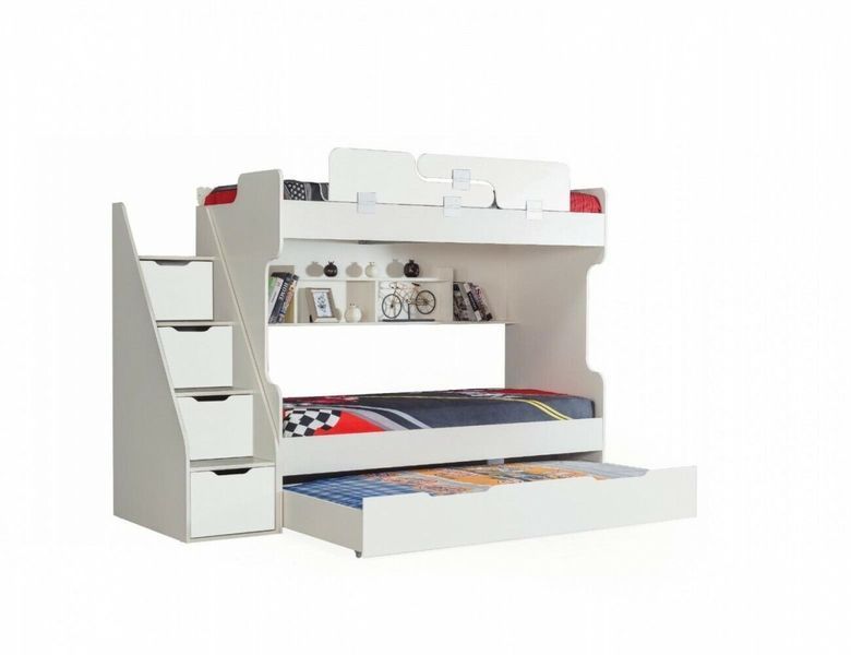 Двоярусне ліжко для трьох дітей ДКЧ 525 74075 фото Двоярусне ліжко для трьох дітей ДКЧ 525 74075 фото